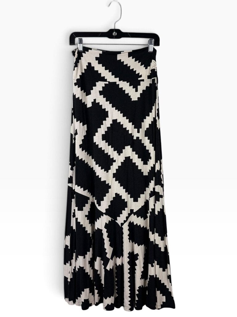 MAEVE GEO PRINT MAXI SKIRT