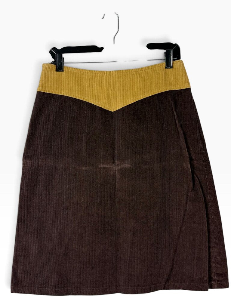 ANTHROPOLOGIE CORDUROY PENCIL SKIRT