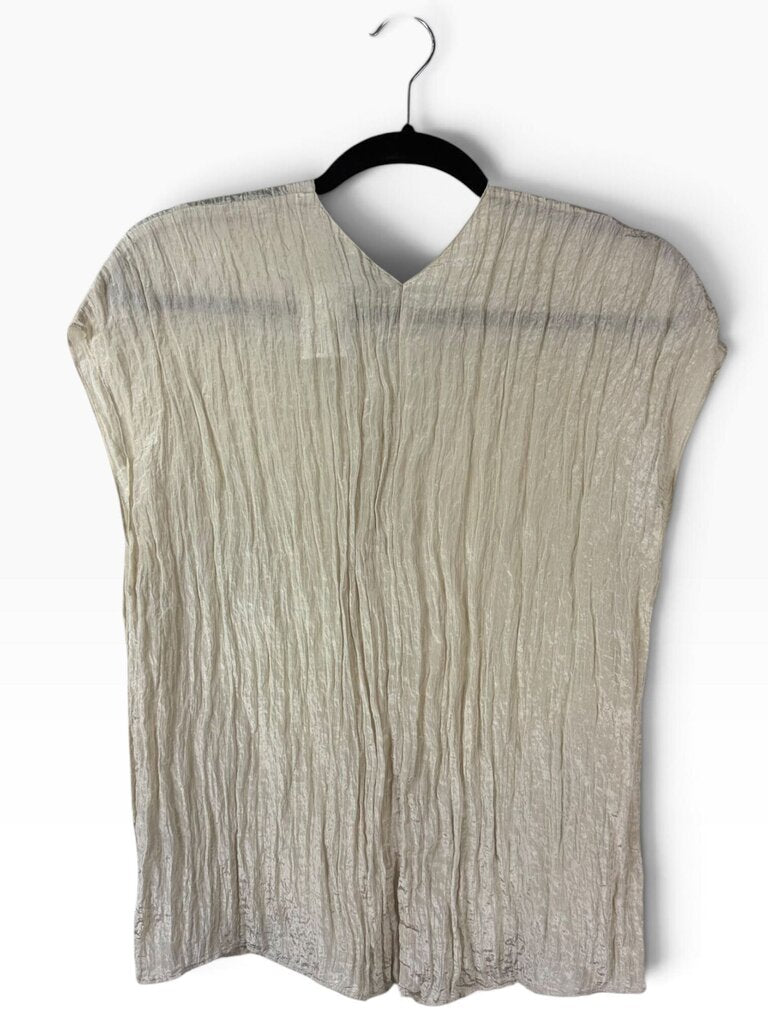 VINCE CRINKLE BLOUSE