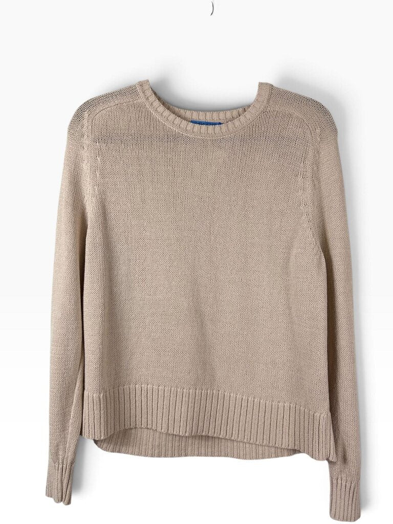 J.MCLAUGHLIN COTTON KNIT SWEATER
