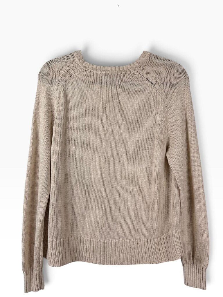 J.MCLAUGHLIN COTTON KNIT SWEATER