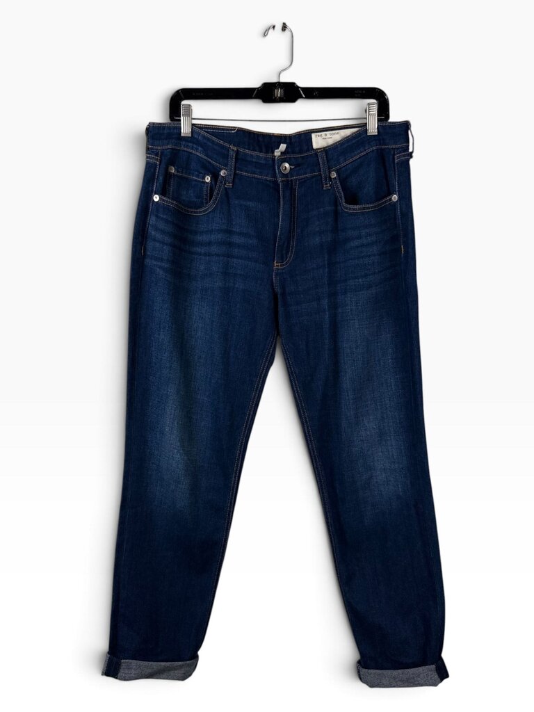 RAG & BONE STRAIGHT LEG JEANS