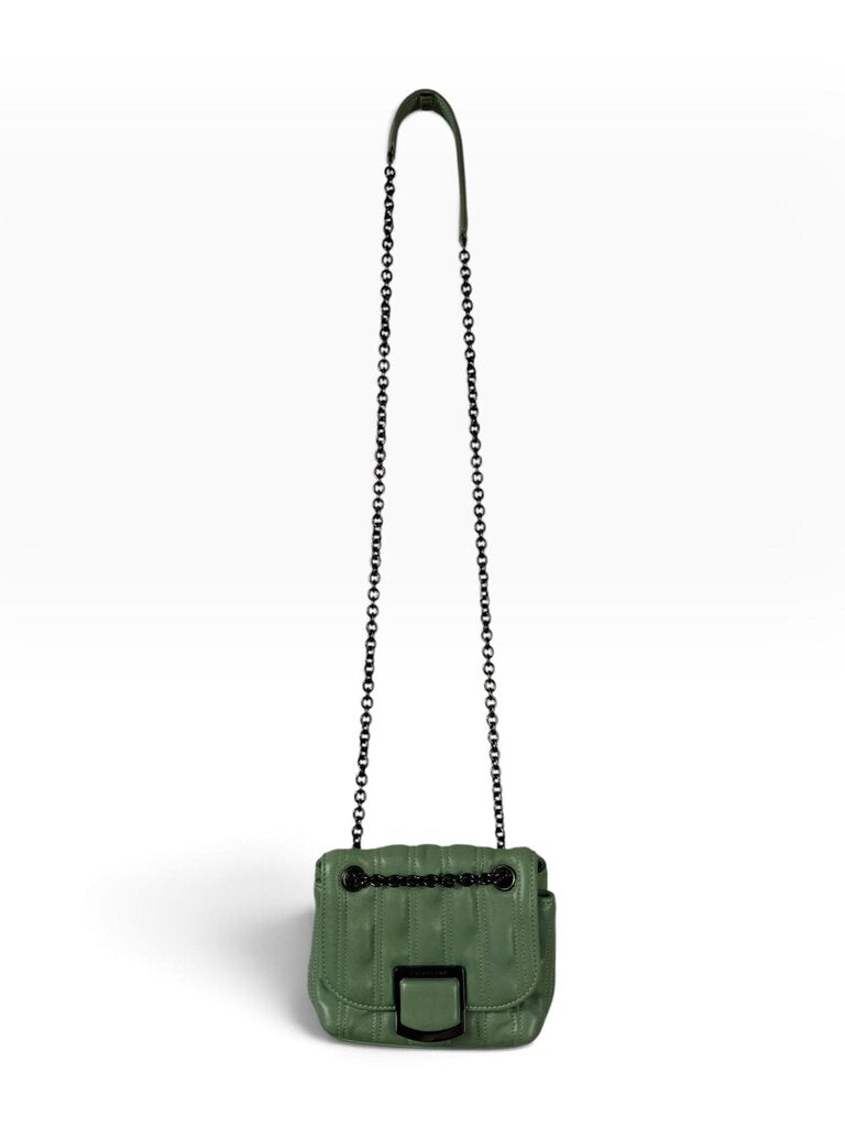 LONGCHAMP QUILTED MINI LEATHER CROSSBODY
