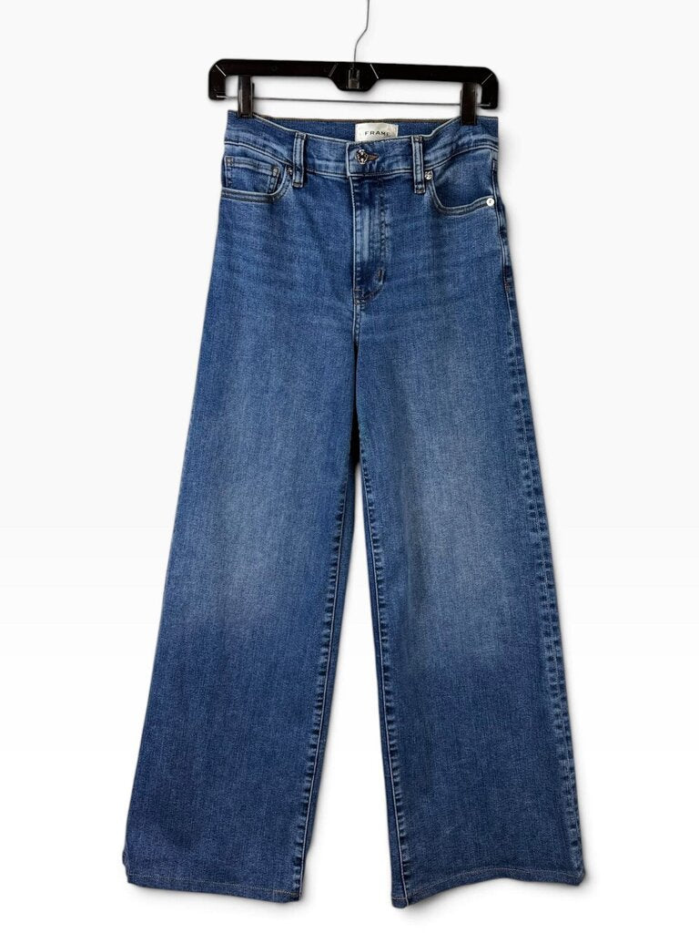 FRAME LE SLIM PALAZZO WIDE LEG JEANS