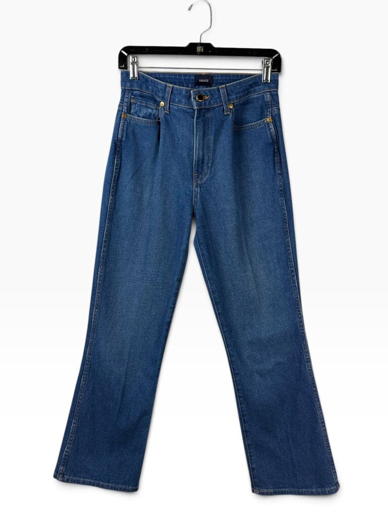 KHAITE BENNY HIGH RISE FLARE JEANS