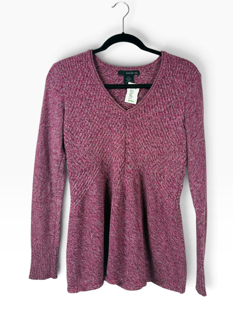 CALVIN KLEIN JEANS WOVEN SWEATER