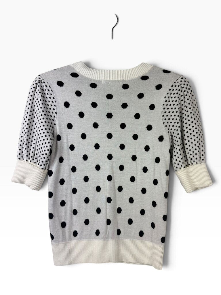 LES SEREIN POLKA DOT SWEATER