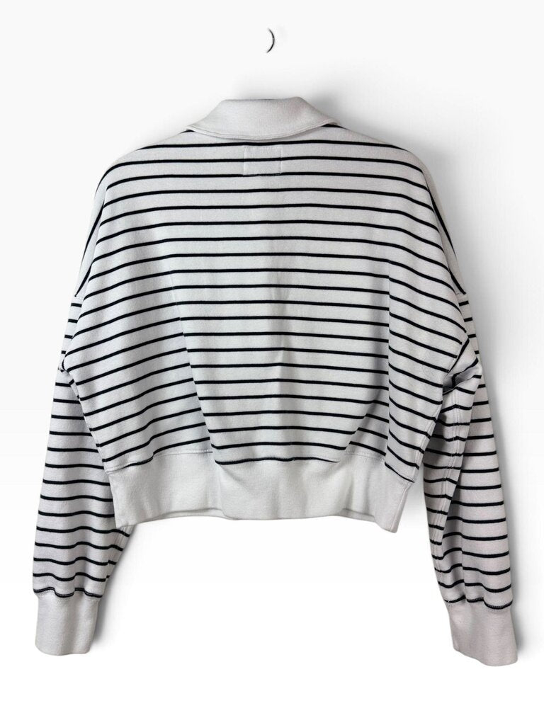ABERCROMBIE AND FITCH STRIPED PULLOVER SWEATER