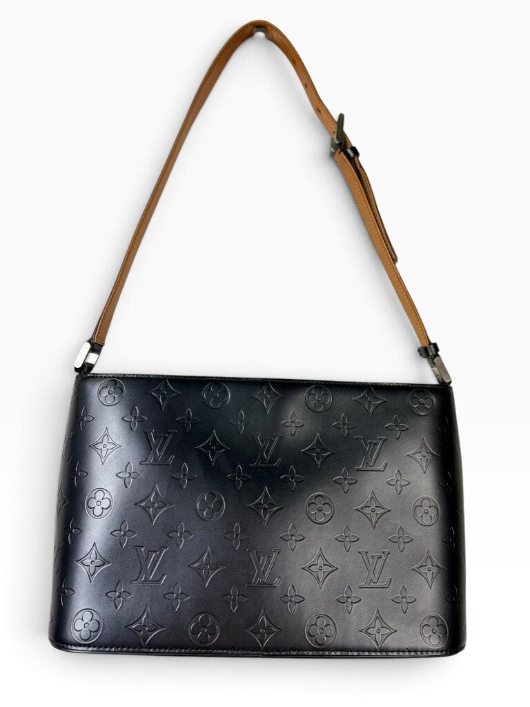 AUTHENTIC LOUIS VUITTON MAT ALSTON SHOULDER BAG WITH COA