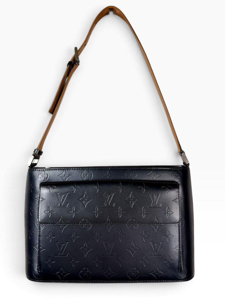 AUTHENTIC LOUIS VUITTON MAT ALSTON SHOULDER BAG WITH COA