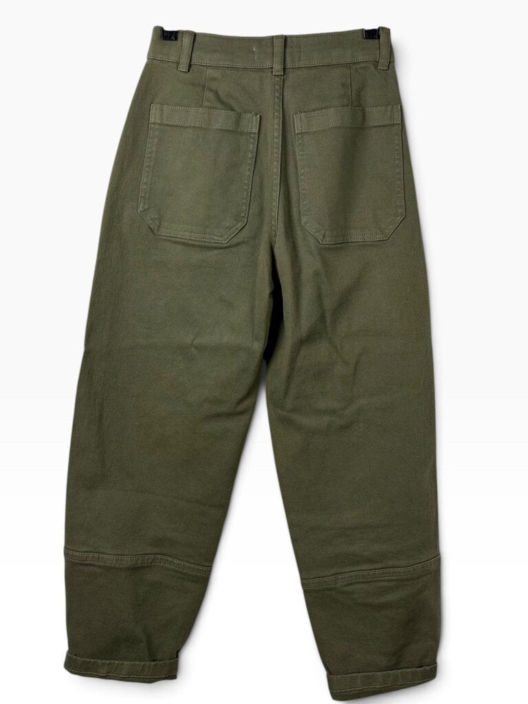 EVERLANE HIGH RISE CUFFED BARREL JEANS
