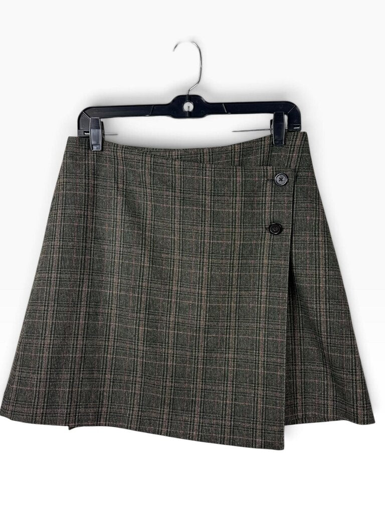 WILFRED PLAID MINI SKIRT
