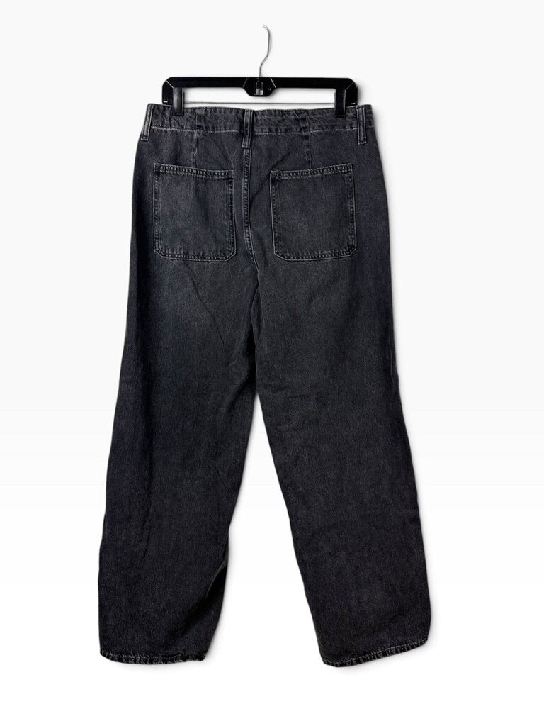 OLD NAVY HIGH RISE BAGGY WIDE LEG JEANS
