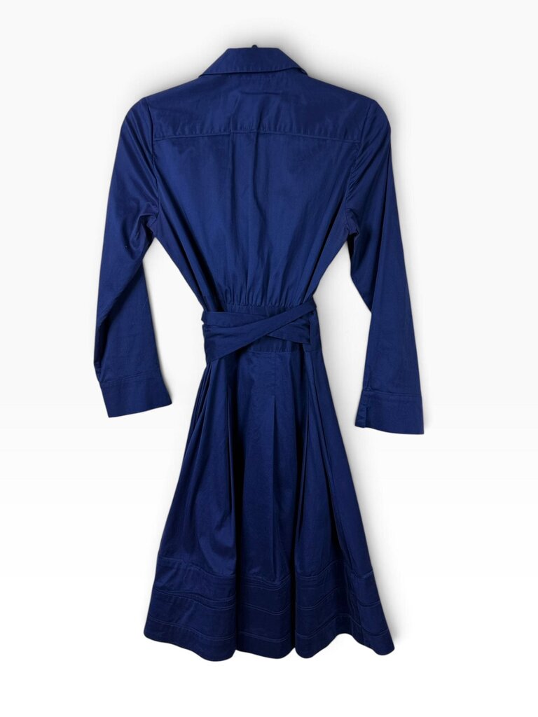 DIANE VON FURSTENBURG COTTON WRAP DRESS