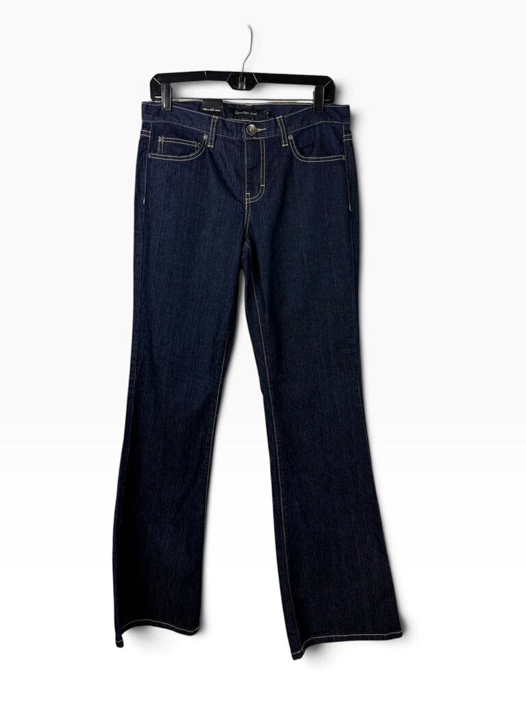 CALVIN KLEIN MID RISE FLARE JEANS