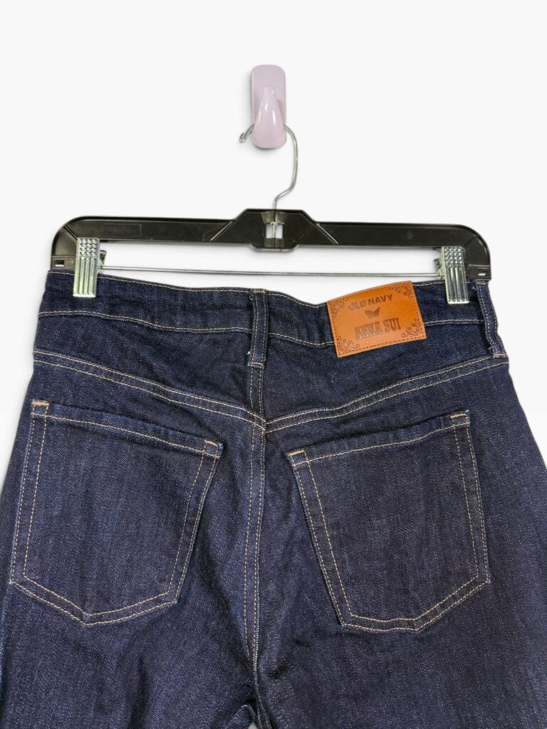 OLD NAVY X ANNE SUI COLLAB FLARE JEANS