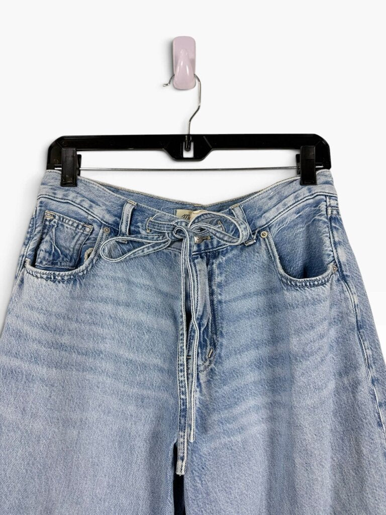 MADEWELL "SUPER WIDE LEG" JEANS