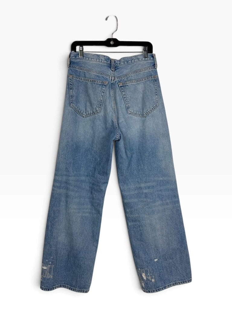 UNIVERSAL THREAD "LOW SLUNG LOOSE" DISTRESSED JEANS