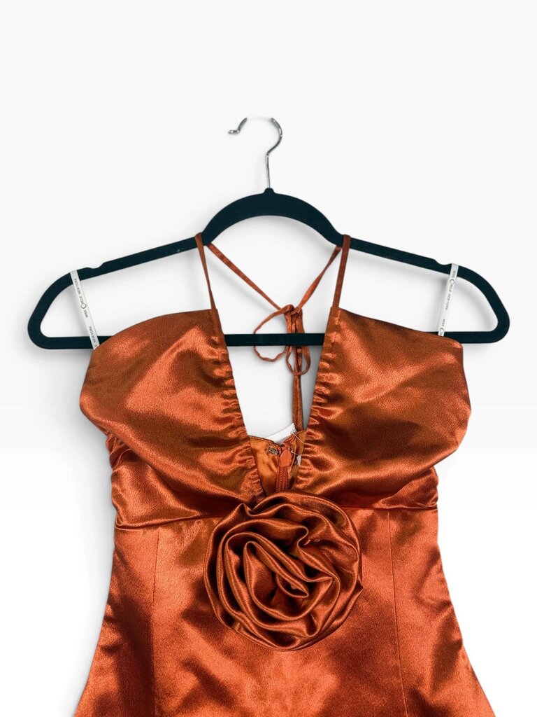 MISS CIRCLE SIENNA HALTER MINI DRESS