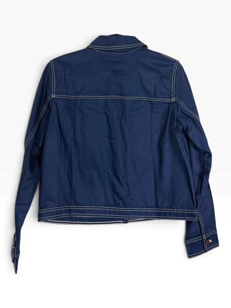 BANANA REPUBLIC CONTRAST STITCHING JACKET