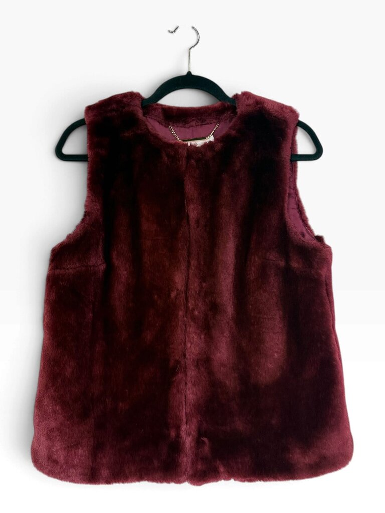 MICHAEL KORS FUZZY VEST