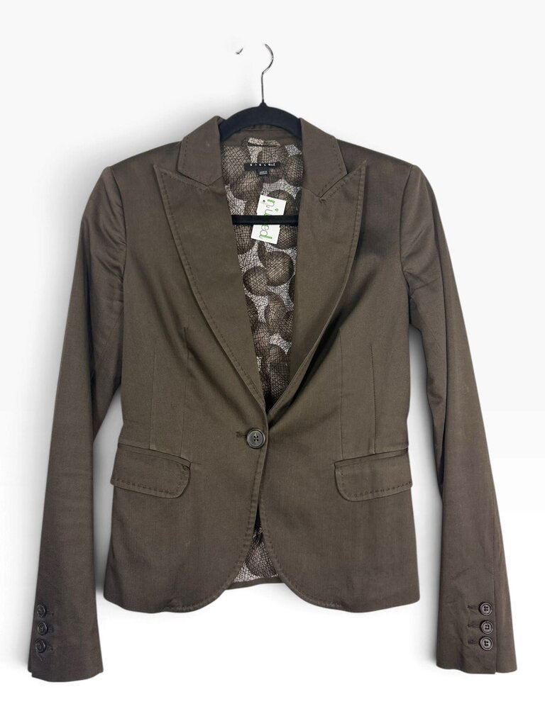 SISLEY LINED FITTED BLAZER