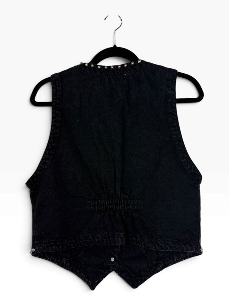 CHILIS STUDDED DENIM VEST