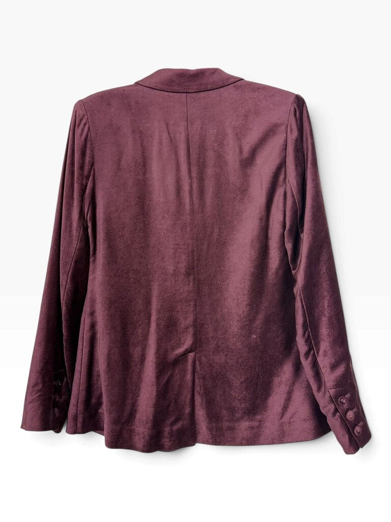CABI CRUSHED VELVET BLAZER