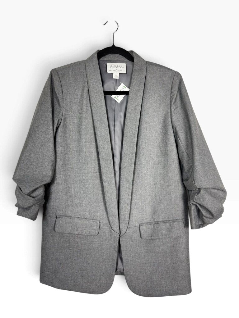 MARE MARE X ANTHROPOLOGIE RUCHED BLAZER