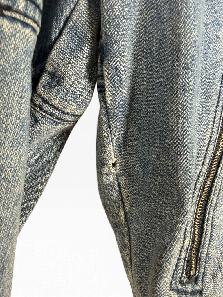 MIND WORKS DENIM BOMBER JACKET
