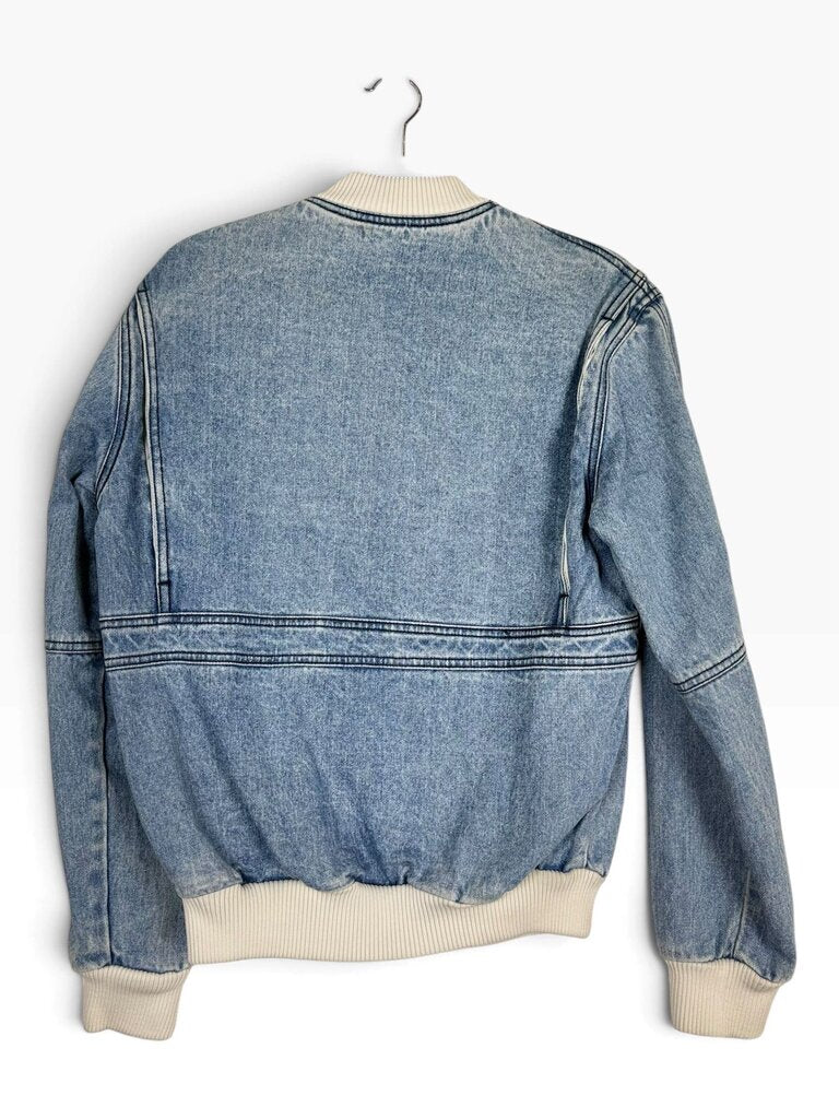 MIND WORKS DENIM BOMBER JACKET