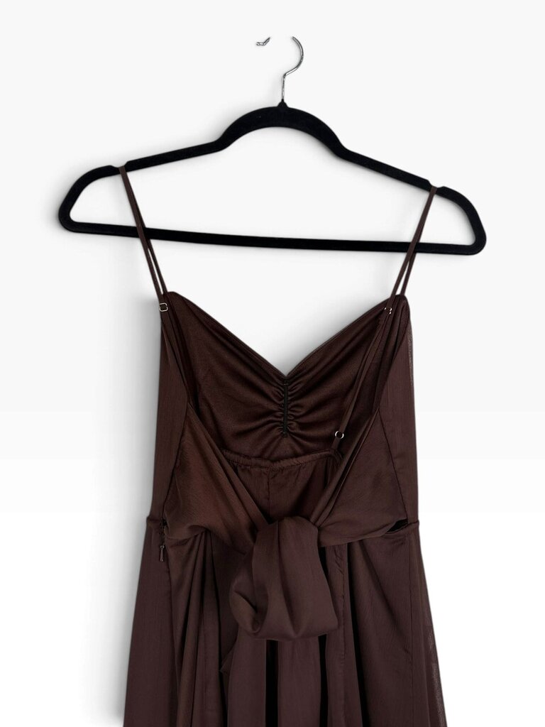 H&M TIE BACK MIDI DRESS