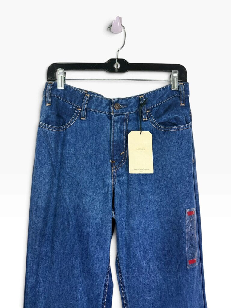 LEVI'S HIGH RISE FLARE ORANGE TAG JEANS