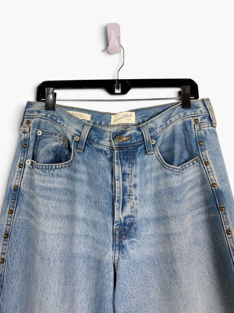 UNIVERSAL THREAD "MID RISE 90S BAGGY" STUDDED JEANS