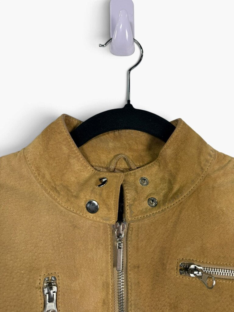 MERTILLA SUEDE MOTO JACKET