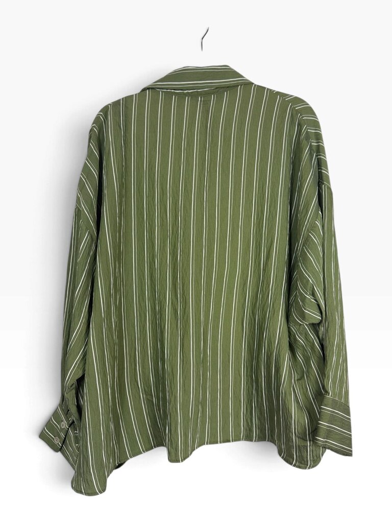 ANTHROPOLOGIE STRIPED BLOUSE