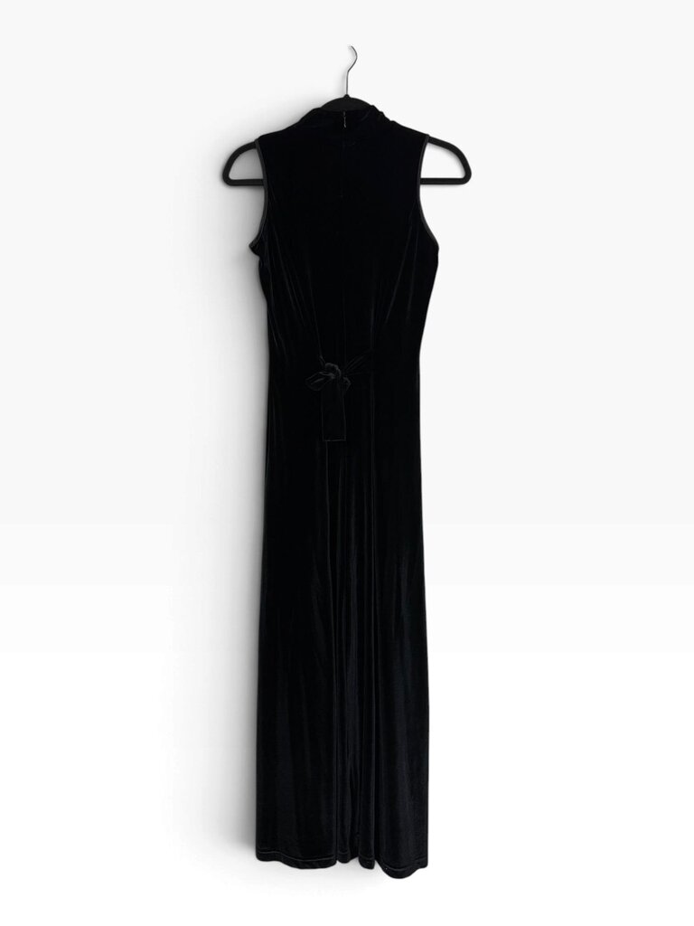 MG APPAREL VELVET MAXI DRESS