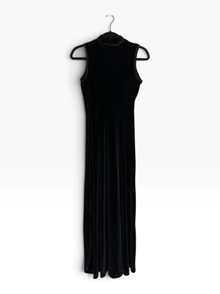 MG APPAREL VELVET MAXI DRESS