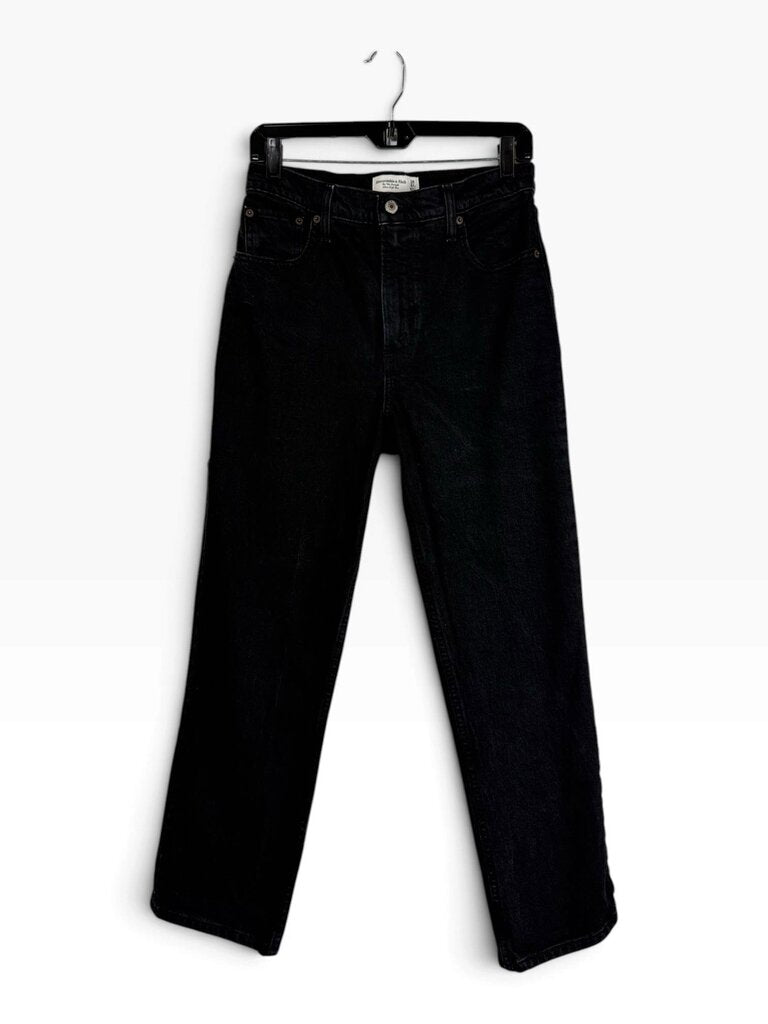 ABERCROMBIE AND FITCH "90'S STRAIGHT ULTRA HIGH RISE" JEANS