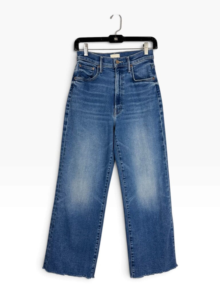 MOTHER HIGH RISE FRAYED JEANS