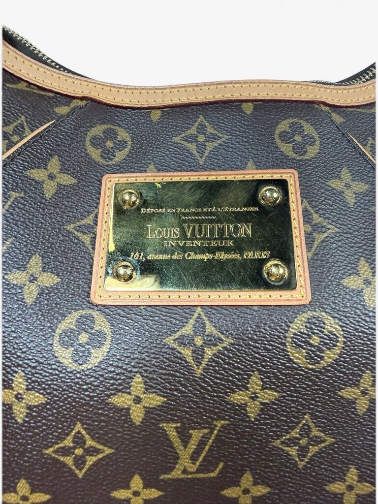 AUTHENTIC LOUIS VUITTON 2011 MONOGRAM THAMES GM SHOULDER BAG WITH COA