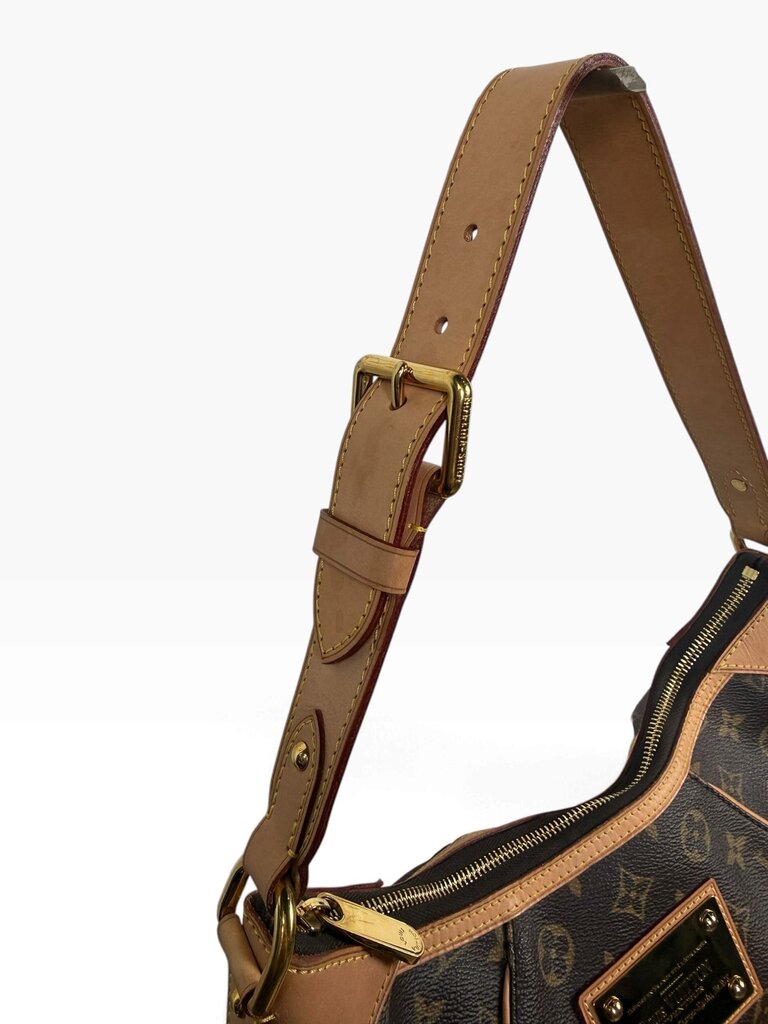 AUTHENTIC LOUIS VUITTON 2011 MONOGRAM THAMES GM SHOULDER BAG WITH COA