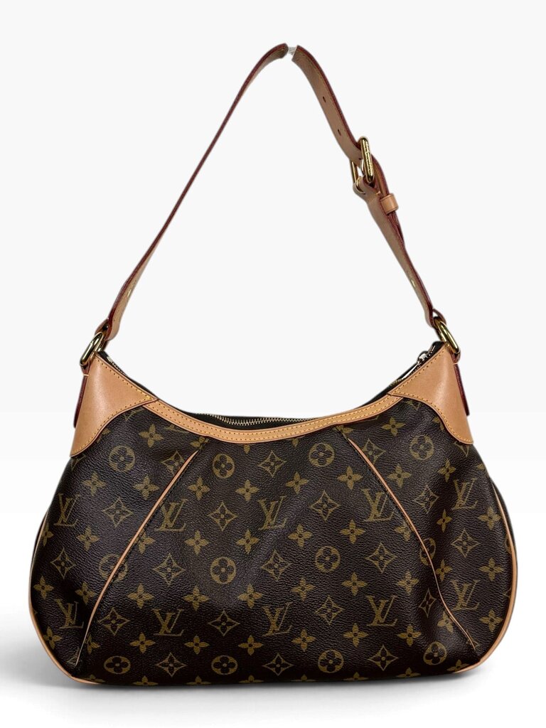 AUTHENTIC LOUIS VUITTON 2011 MONOGRAM THAMES GM SHOULDER BAG WITH COA