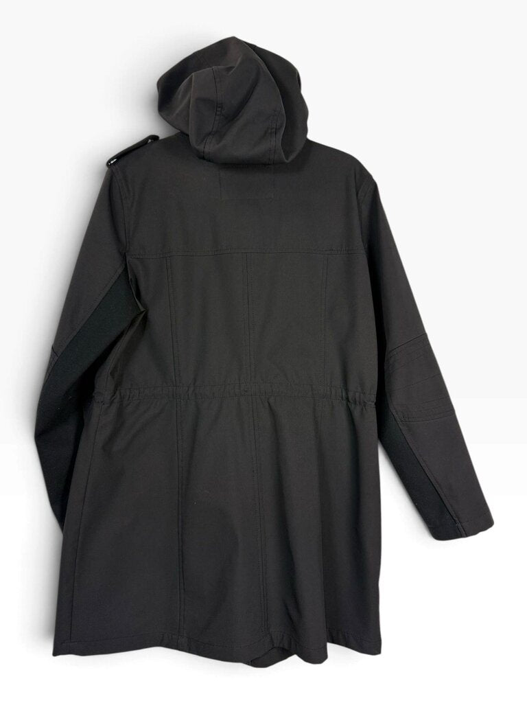 BCBG GENERATION ZIP FRONT RAIN COAT