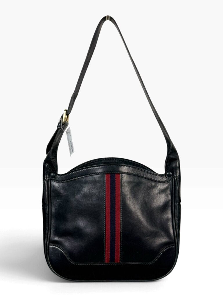 AUTHENTIC GUCCI LEATHER SHOULDER BAG