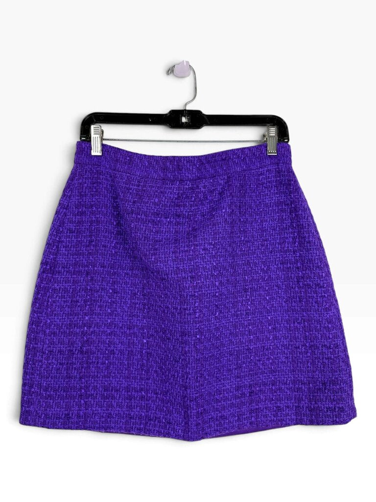 ANN TAYLOR PLAID MINI SKIRT
