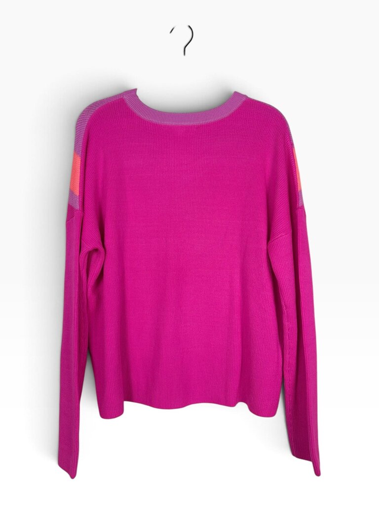 LILLY PULITZER CHEVRON STRIPE KNIT SWEATER