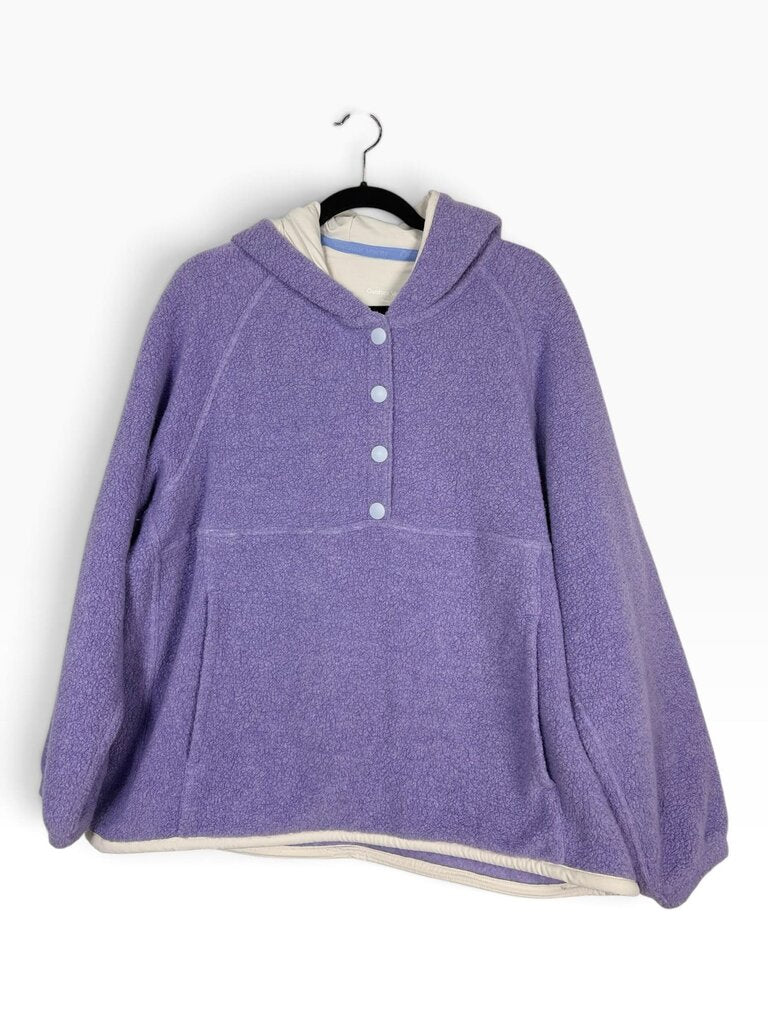 OUTDOOR VOICES FUZZY ATHLETIC PULLOVER