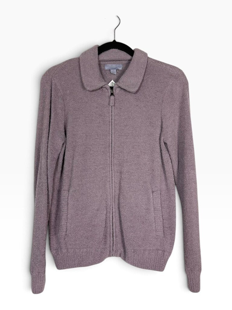 BAREFOOT DREAMS FUZZY ZIP JACKET