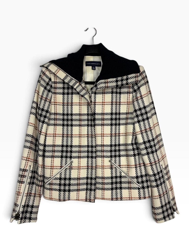 TROUSERS ETC PLAID JACKET